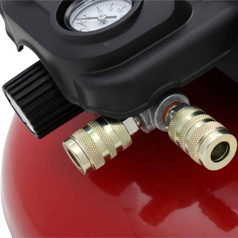 Porter-Cable 6 Gal. 150 PSI Portable Electric Air Compressor Kit - C2002-WK