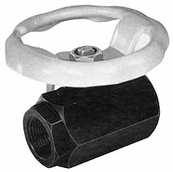NIBCO Standard Manual Ball Valve: 1/4" Pipe, Reduced Port - NL94114