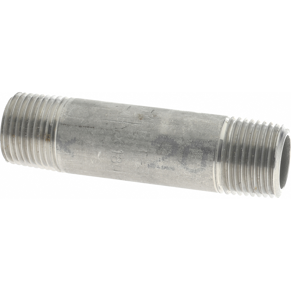 Value Collection Needle Valve: Angled, 1" Pipe, Stainless Steel Body - NVA9023
