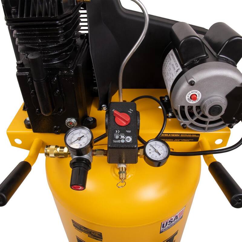 DEWALT 30 Gal. Portable Vertical Electric Air Compressor - DXCMLA1983054