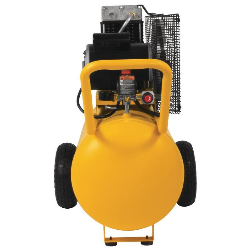 DEWALT 20 Gal. 200 PSI Oil Lubed Belt Drive Portable Horizontal Electric Air Compressor - DXCM201