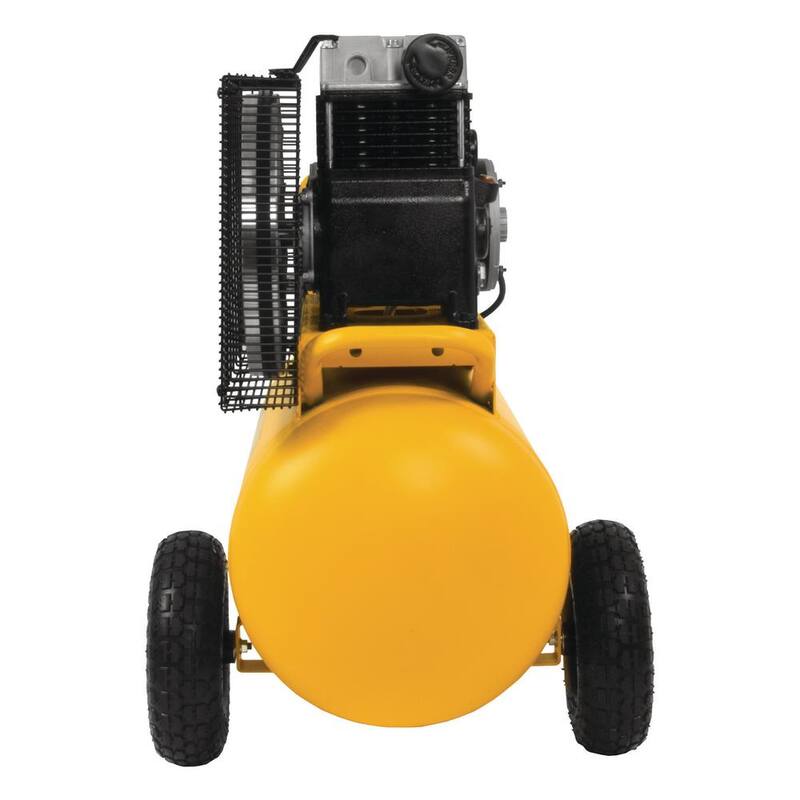 DEWALT 20 Gal. 200 PSI Oil Lubed Belt Drive Portable Horizontal Electric Air Compressor - DXCM201