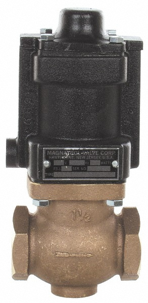 Magnatrol Valve Solenoid Valve: 1/2" Port, NPT - G18A42SC-ACBW