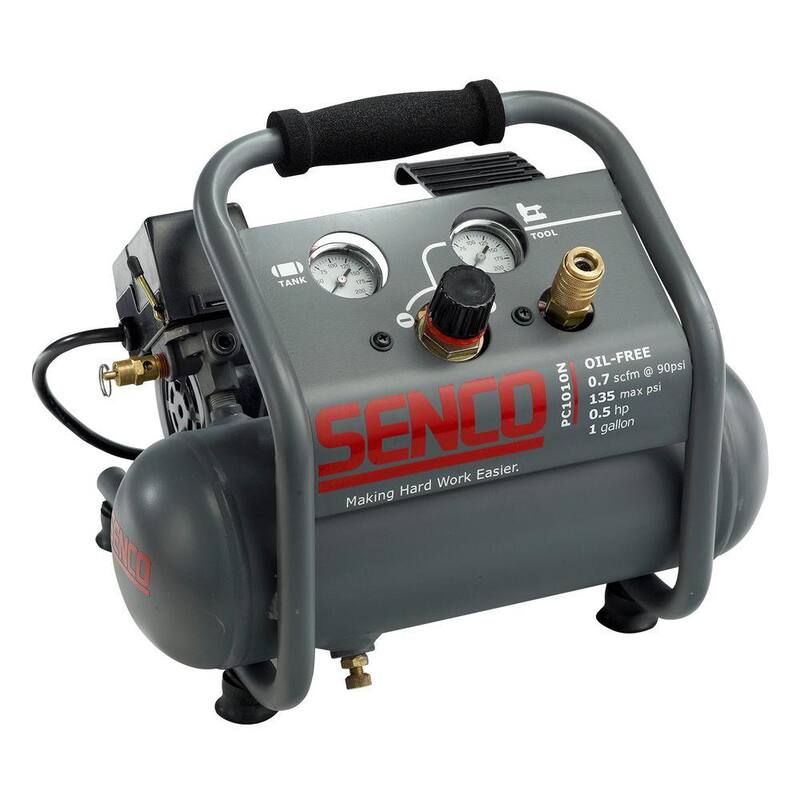 Senco 1 Gal. 1/2 HP Portable Pancake Electric Air Compressor - PC1010N