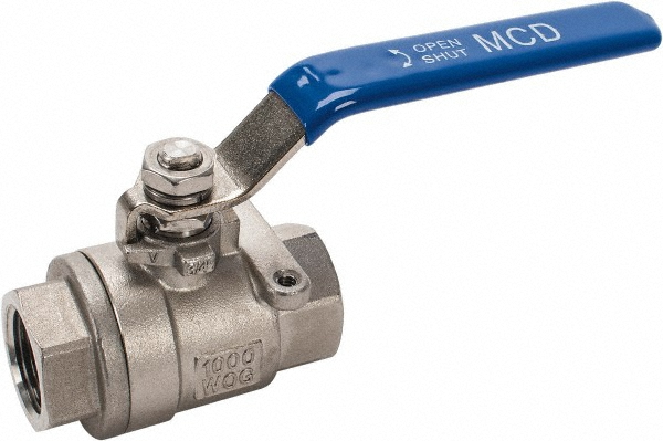 Value Collection Manual Ball Valve: 3/4" Pipe, Full Port - 6Q218Q20