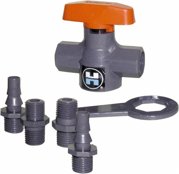 Legend Valve 3/4" Pipe, 100 psi WOG Rating, PVC, Stop Valve - 202-534