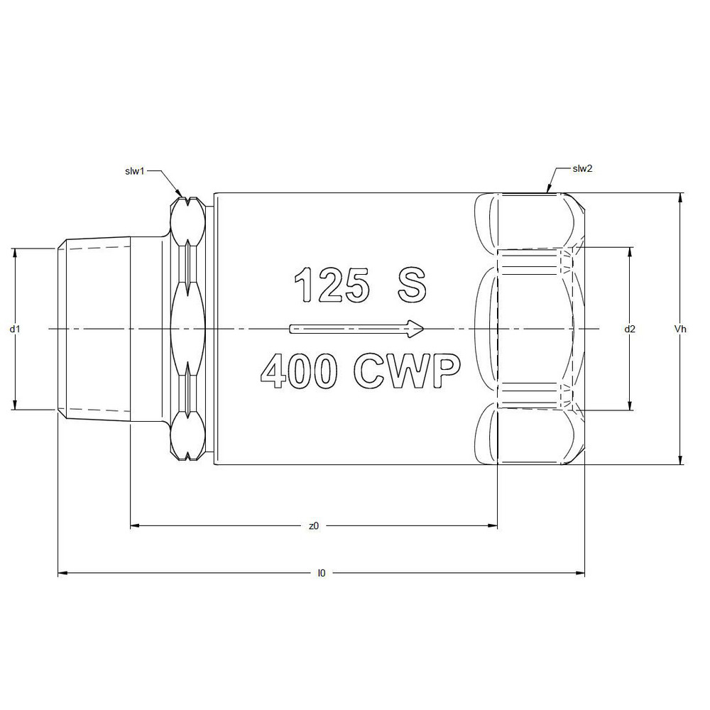 Apollo® Check Valve: 1-1/4" Pipe, 400 psi WOG, 125 psi WSP, Bronze - 6120601