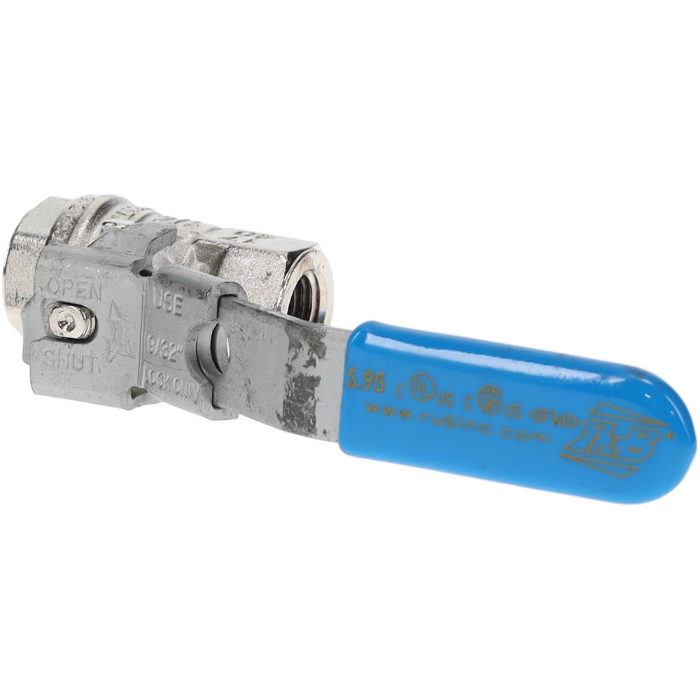Value Collection 1-Way Manual Ball Valve: 1/4" Pipe, Full Port - S95B45N