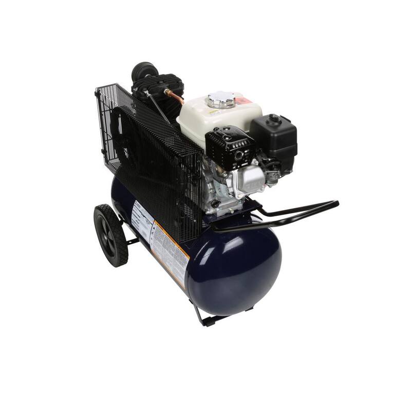 Campbell Hausfeld 20 Gal. Horizontal Gas Single-Stage 10.2 CFM GX160 Honda Portable Air Compressor - VT6171