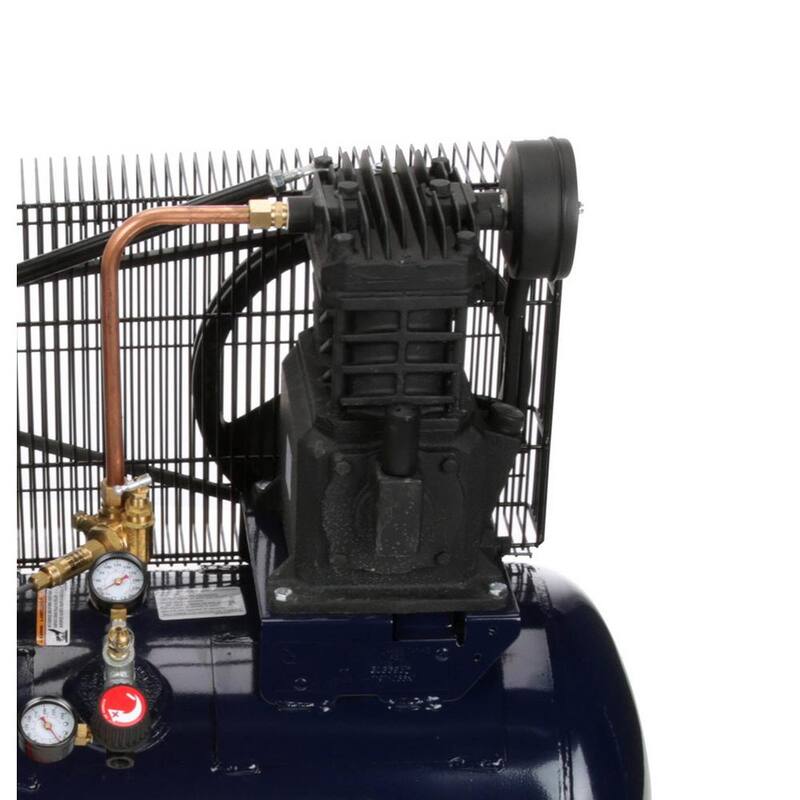 Campbell Hausfeld 20 Gal. Horizontal Gas Single-Stage 10.2 CFM GX160 Honda Portable Air Compressor - VT6171