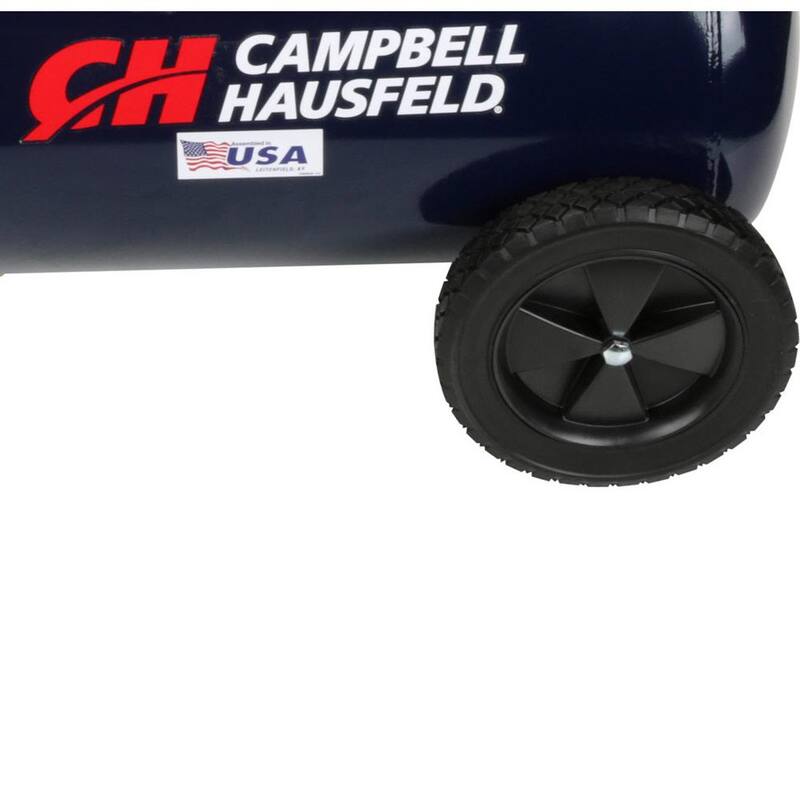 Campbell Hausfeld 20 Gal. Horizontal Gas Single-Stage 10.2 CFM GX160 Honda Portable Air Compressor - VT6171