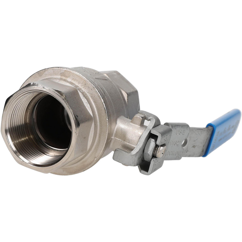 Value Collection 1-Way Manual Ball Valve: 1-1/2" Pipe, Full Port - S95H45N