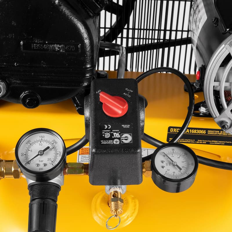 DEWALT 30 Gal. 155 PSI 1.6 HP Portable Electric Air Compressor - DXCMLA1683066