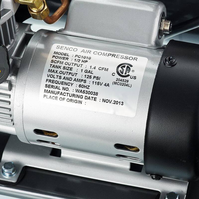Senco 1 Gal. 1/2 HP Portable Electric Air Compressor - PC1010