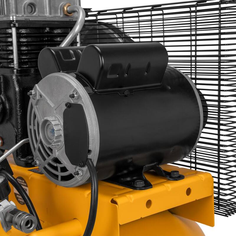DEWALT 30 Gal., Max 175 psi Electric 6.2 SCFM at 90 psi, Single-Stage, Oil Lube, Vertical, Portable Air Compressor - DXCM303.COM