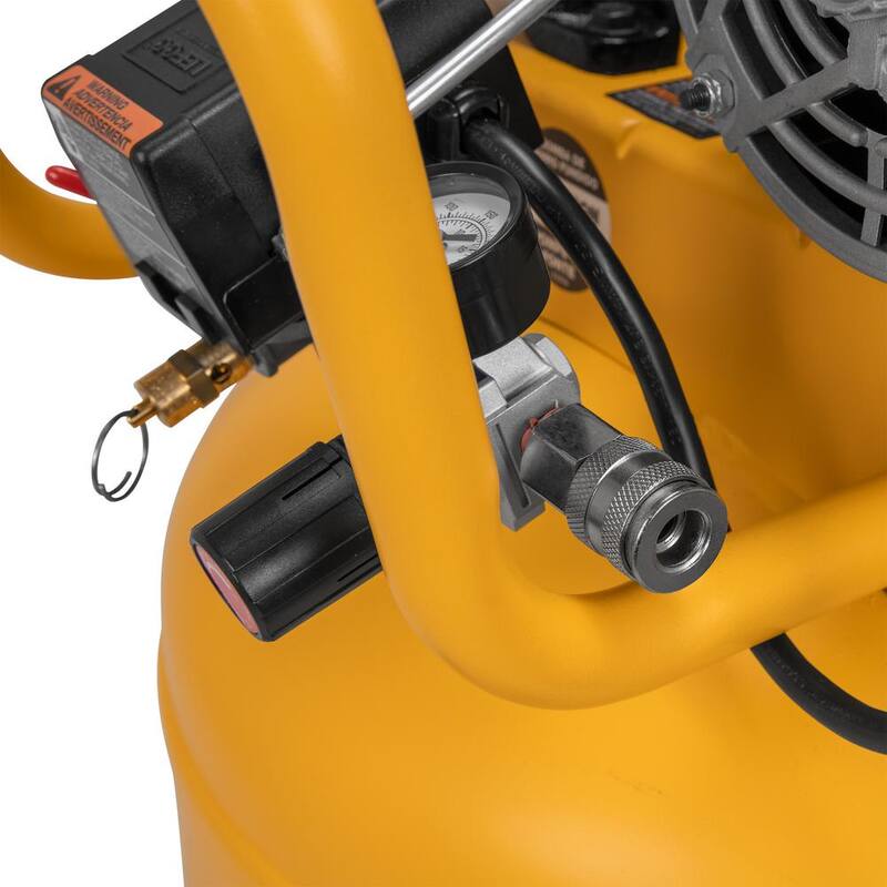 DEWALT 30 Gal., Max 175 psi Electric 6.2 SCFM at 90 psi, Single-Stage, Oil Lube, Vertical, Portable Air Compressor - DXCM303.COM