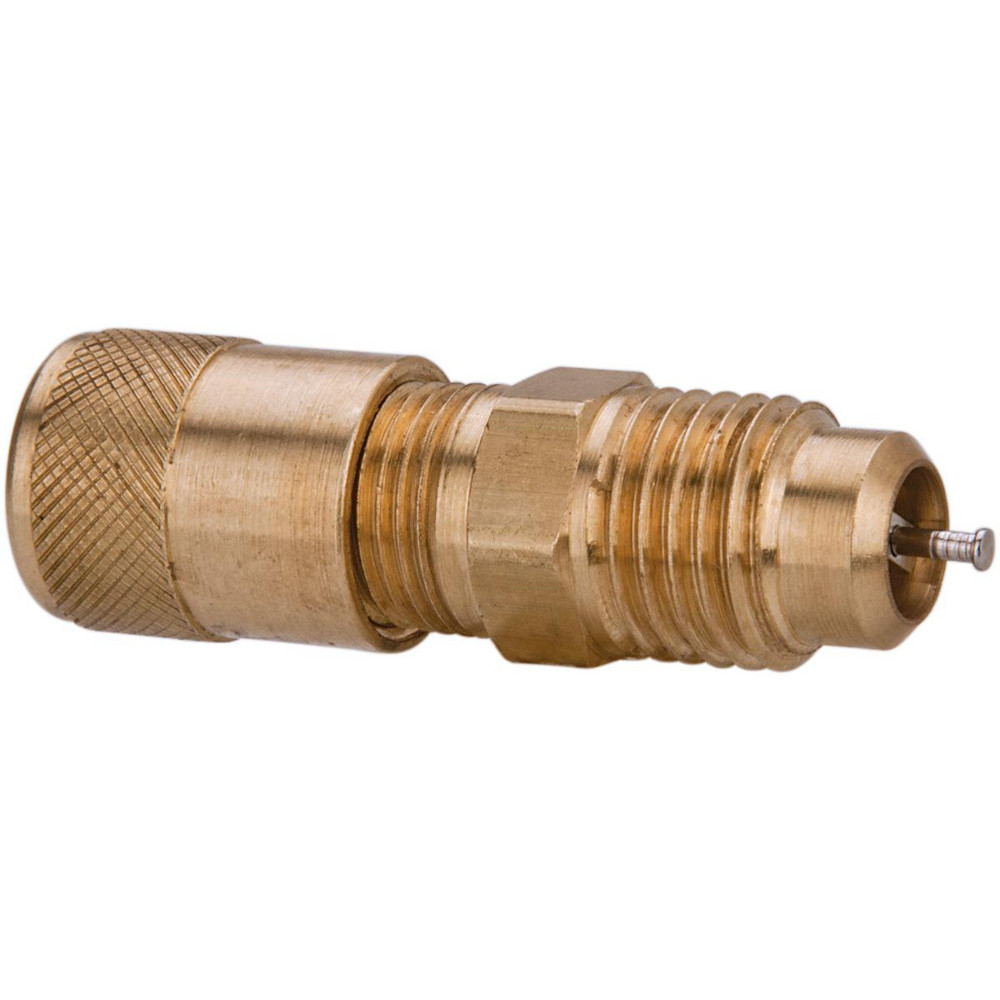 Parker 500 Max psi, 1/4 Tube OD, Flare Swivel Nut Connector Access Valve - AVUS4D-4