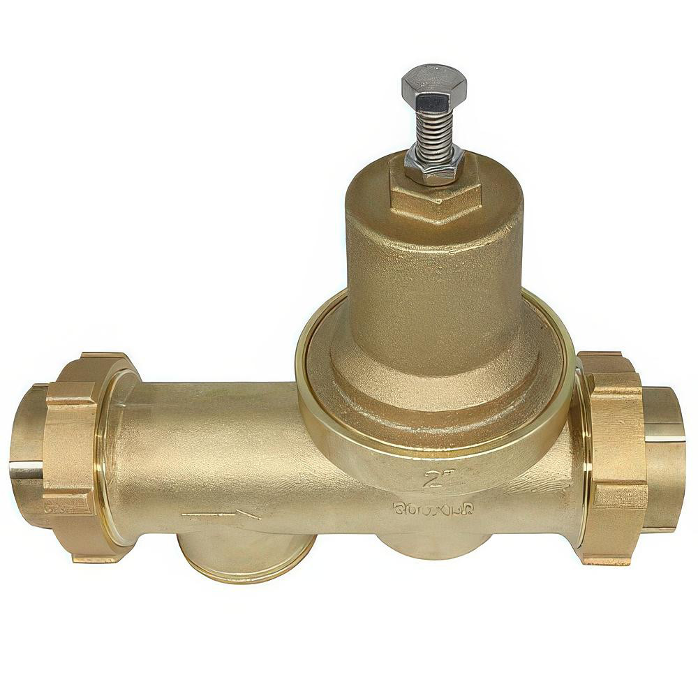 Zurn Pressure Reducing Valves: Pipe Size: 2; End Connection: Solder x Solder; Body Material: Bronze - 2-600XL3DUC