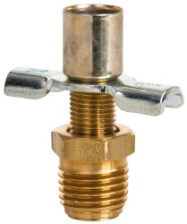 Eaton Steel External Seat Drain Cock & Shutoff Valve - 145