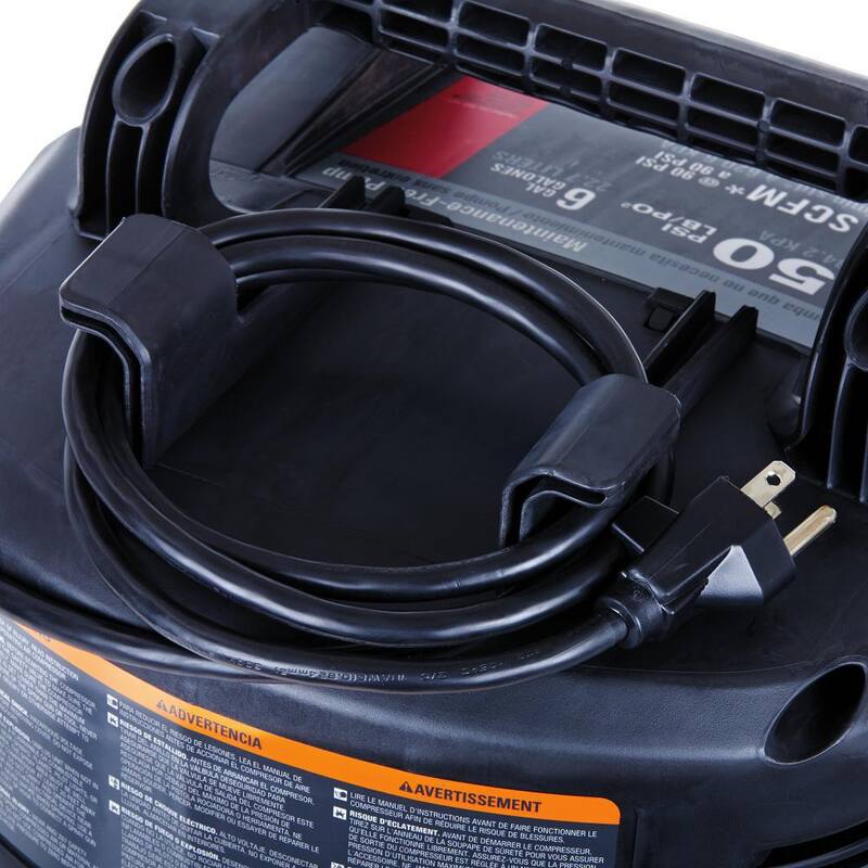 Porter-Cable 6 Gal. 150 PSI Portable Electric Air Compressor and 18-Gauge Brad Nailer Combo Kit - PCFP12236