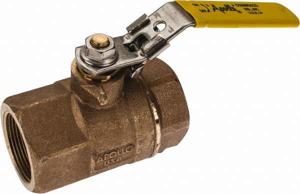 NIBCO Standard Manual Ball Valve: 1-1/2" Pipe, Reduced Port - NL940SC