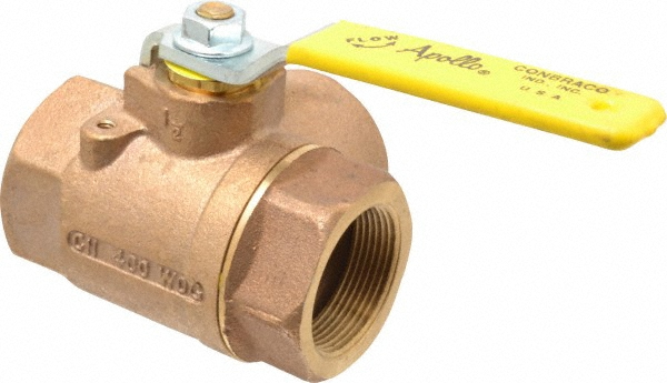 Apollo® Standard Manual Ball Valve: 1-1/2" Pipe, Large & Standard Port - 70-607-01