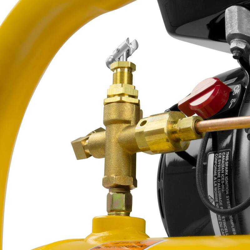 DEWALT 4 Gal. Portable Honda Gas Powered Oil Free Direct Drive Air Compressor - DXCMTA5590412