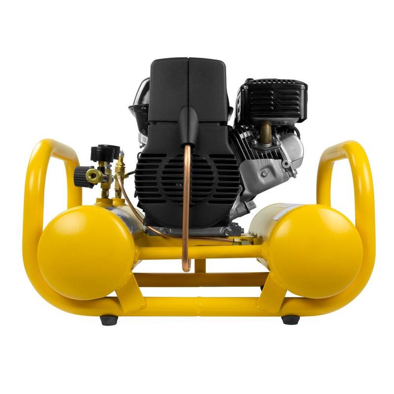 DEWALT 4 Gal. Portable Honda Gas Powered Oil Free Direct Drive Air Compressor - DXCMTA5590412