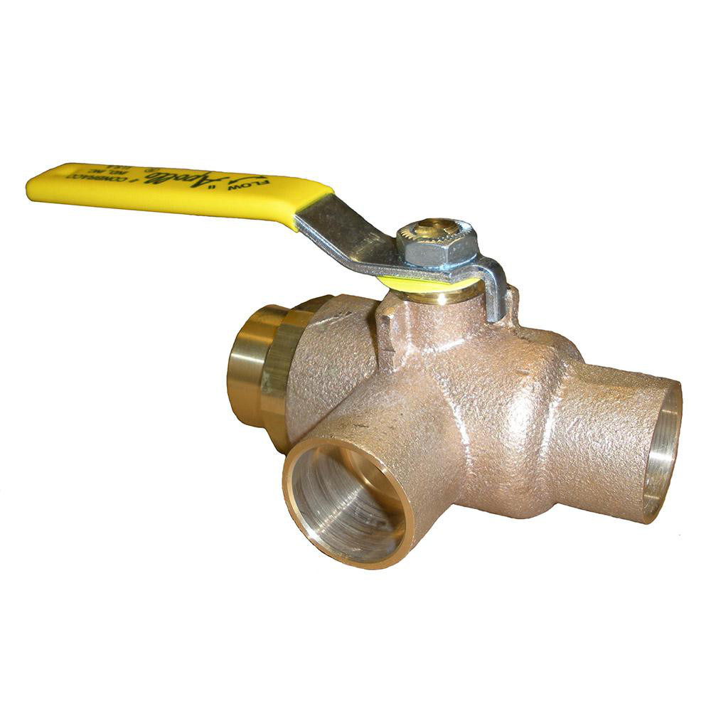 Apollo® Standard Manual Ball Valve: 1/2" Pipe, Standard Port - 7090301