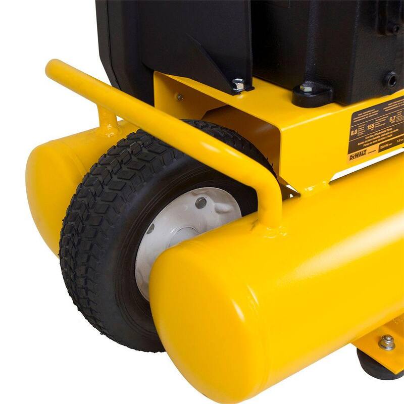 DEWALT 8 Gal. 155 PSI 1.9 HP Electric Dual Voltage Wheelbarrow Air Compressor - DXCMTA1980854