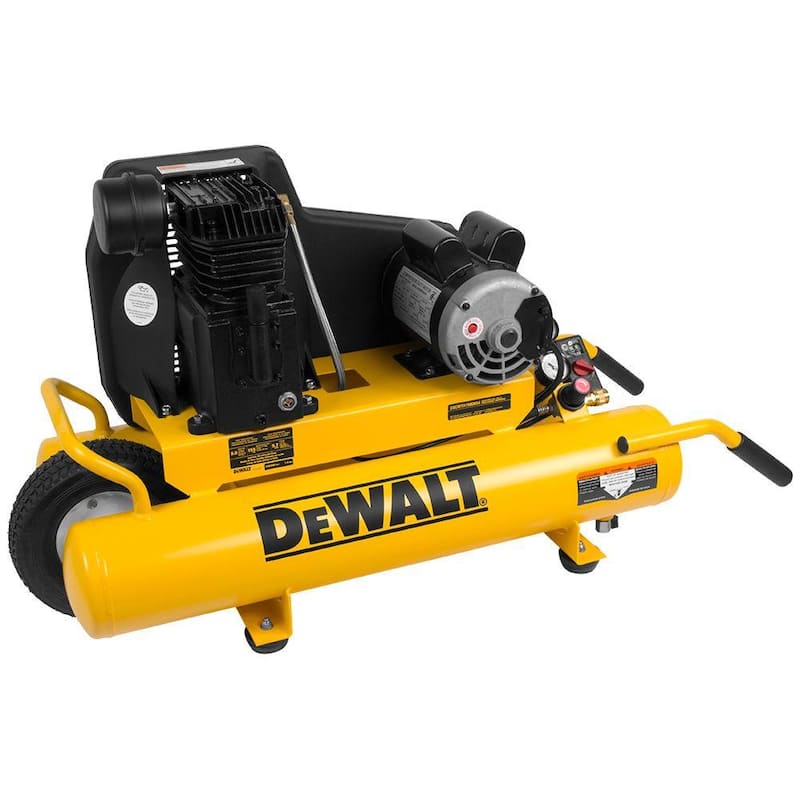 DEWALT 8 Gal. 155 PSI 1.9 HP Electric Dual Voltage Wheelbarrow Air Compressor - DXCMTA1980854