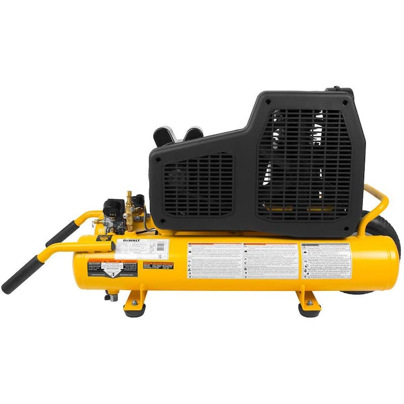DEWALT 8 Gal. 155 PSI 1.9 HP Electric Dual Voltage Wheelbarrow Air Compressor - DXCMTA1980854