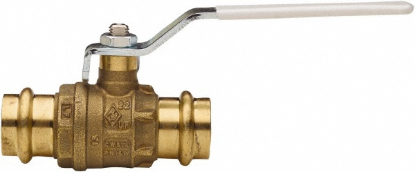 BONOMI Full Port Bi-Directional Manual Ball Valve: 3/4" Pipe, Full Port - 1570LF-3/4