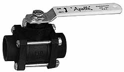 Apollo® Standard Manual Ball Valve: 1-1/4" Pipe, Full Port - 83R20601A
