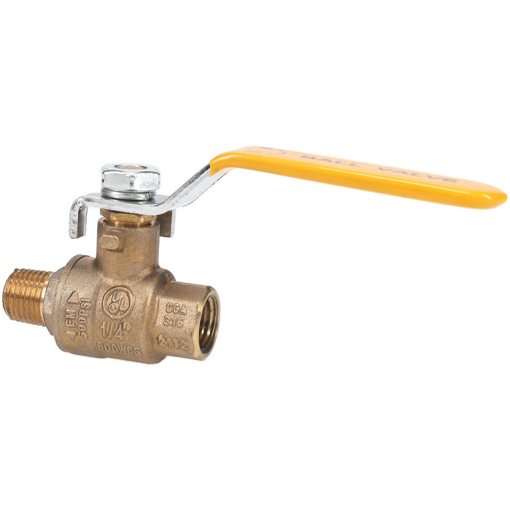 Value Collection 2-Way Manual Ball Valve: 1/4" Pipe, Full Port - TXSSN025