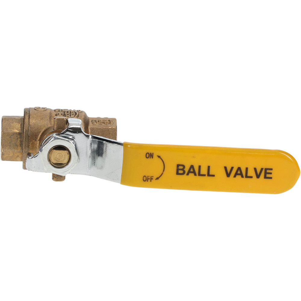 Value Collection 2-Way Manual Ball Valve: 1/4" Pipe, Full Port - TXSSN025