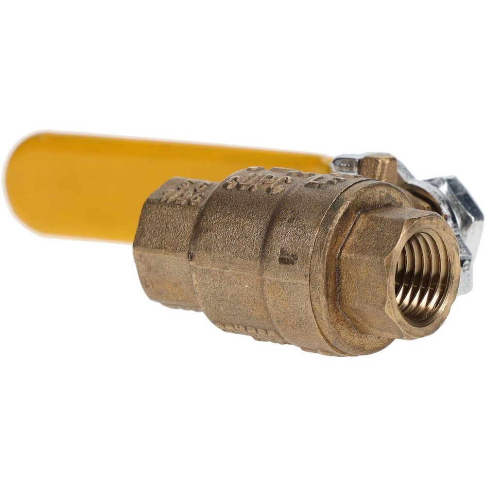 Value Collection 2-Way Manual Ball Valve: 1/4" Pipe, Full Port - TXSSN025