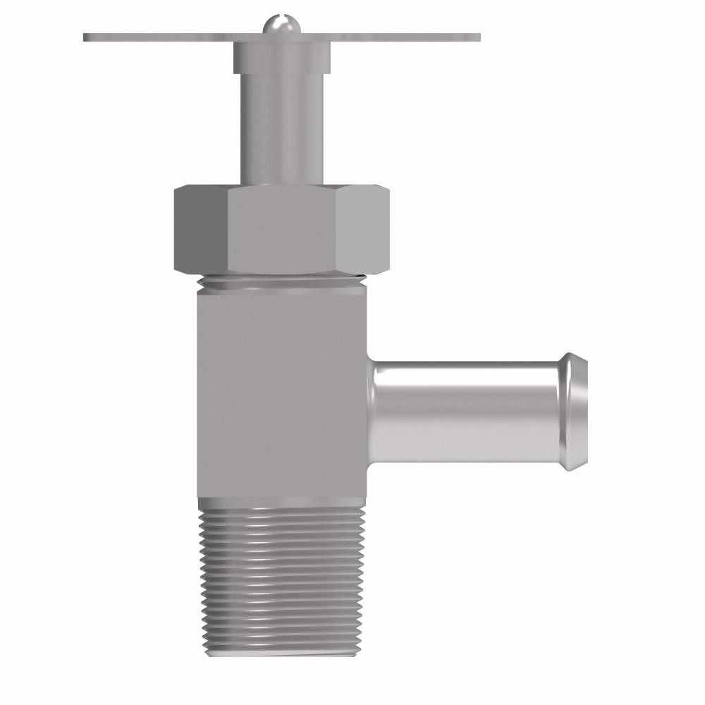 Eaton 5/8" Pipe, Steel Hose to Pipe Drain Cock & Shutoff Valve - 211280A