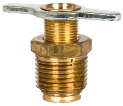 Eaton 5/8" Pipe, Steel Hose to Pipe Drain Cock & Shutoff Valve - 211280A