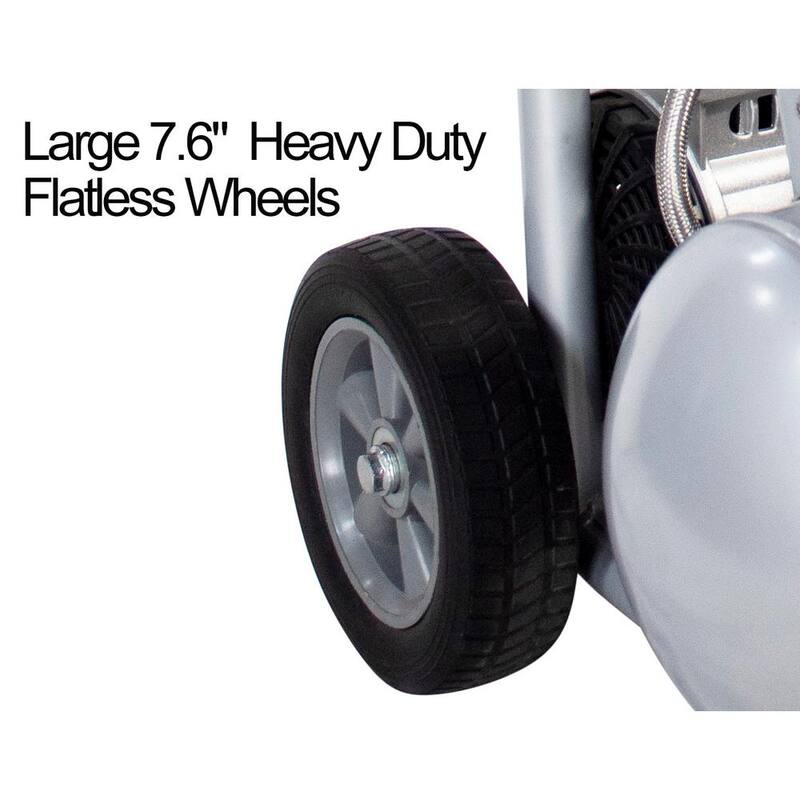 California Air Tools 5020W 5-Gal. 2 Horsepower, Ultra-Quiet and Oil-Free Rugged Electric Air Compressor 110-Volt - CAT-5020W