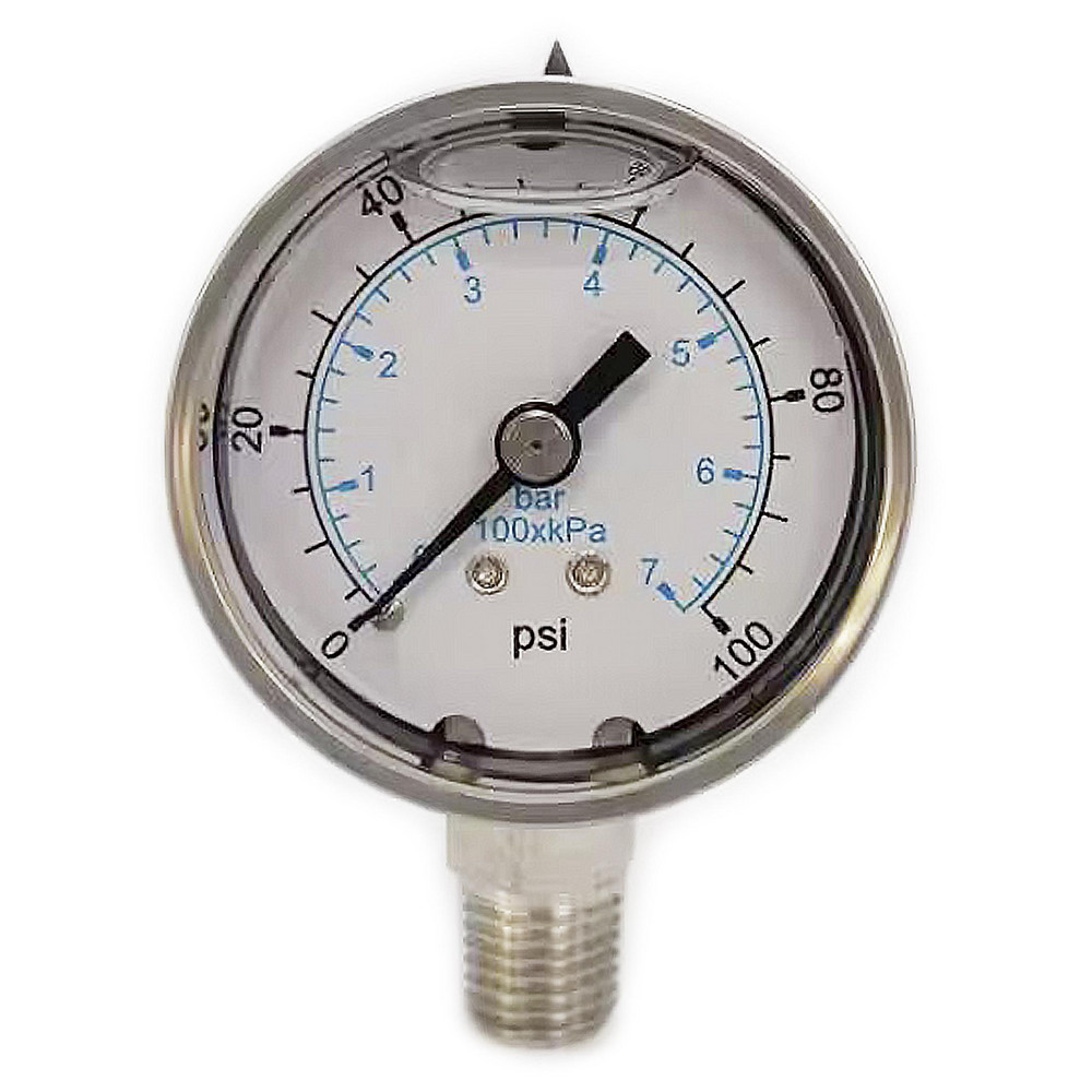 Parker 1/4" Pipe, 3,000 psi WOG Rating, 316 Stainless Steel, Inline, One Way Instrumentation Plug Valve - 4Z-PR4-VT-SS