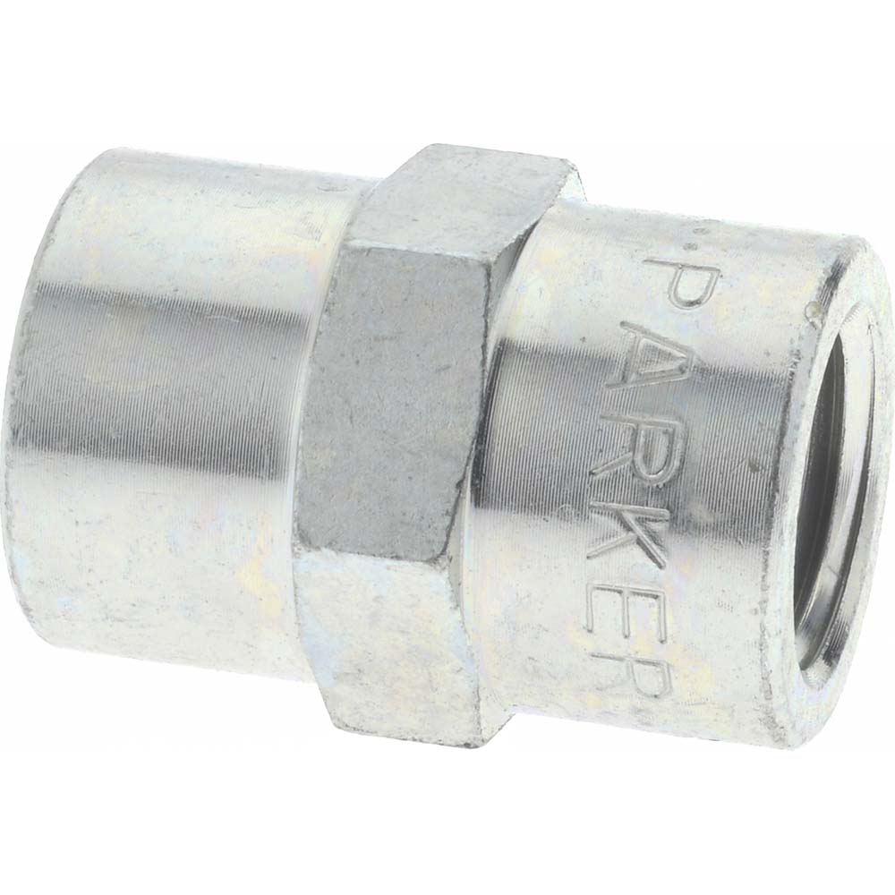 Parker 1/4" Pipe, 3,000 psi WOG Rating, 316 Stainless Steel, Inline, One Way Instrumentation Plug Valve - 4Z-PR4-VT-SS