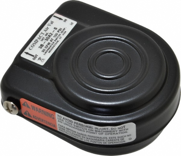 Parker 3/8" Pipe, 3,000 psi WOG Rating, 316 Stainless Steel, Inline, One Way Instrumentation Plug Valve - 6Z-PR6-VT-SS