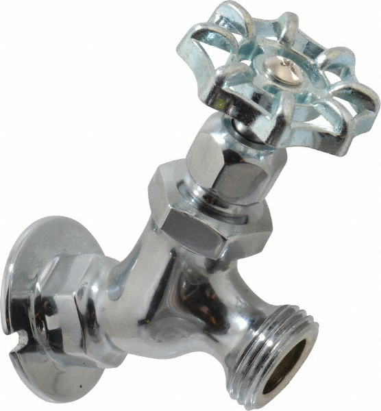 Legend Valve 1/2" Pipe, Chrome Plated Brass Sillcock - 107-403