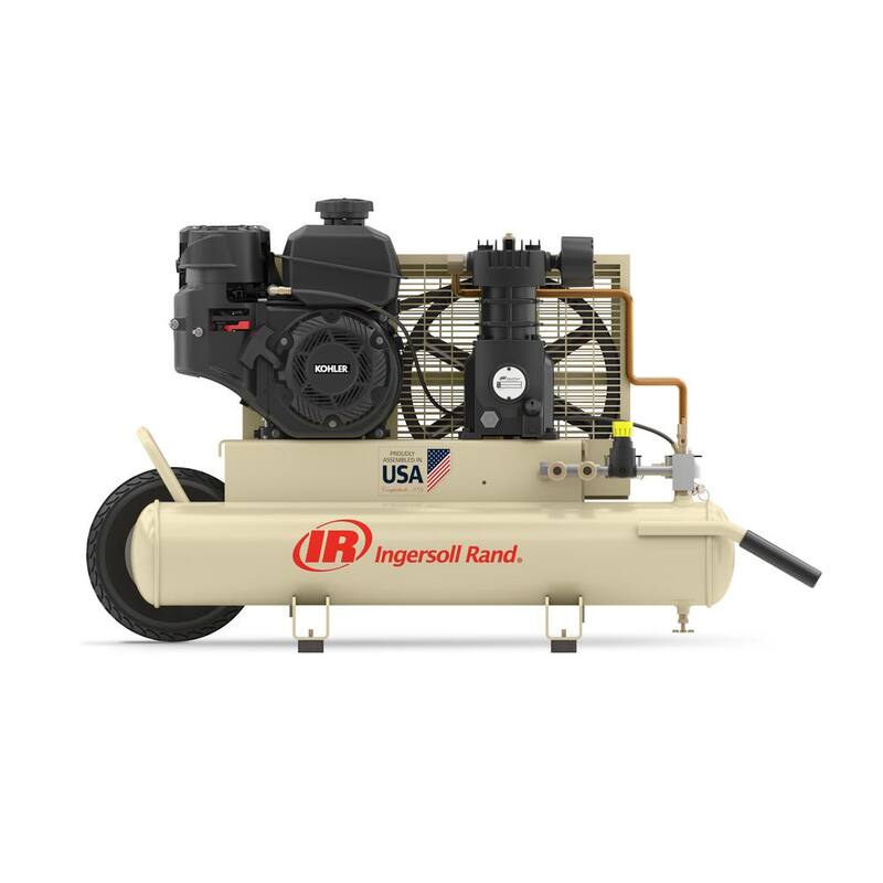 Ingersoll Rand 5.5 HP Gas Kohler Wheelbarrow Air Compressor SS3J5.5GK-WB - 47623368001