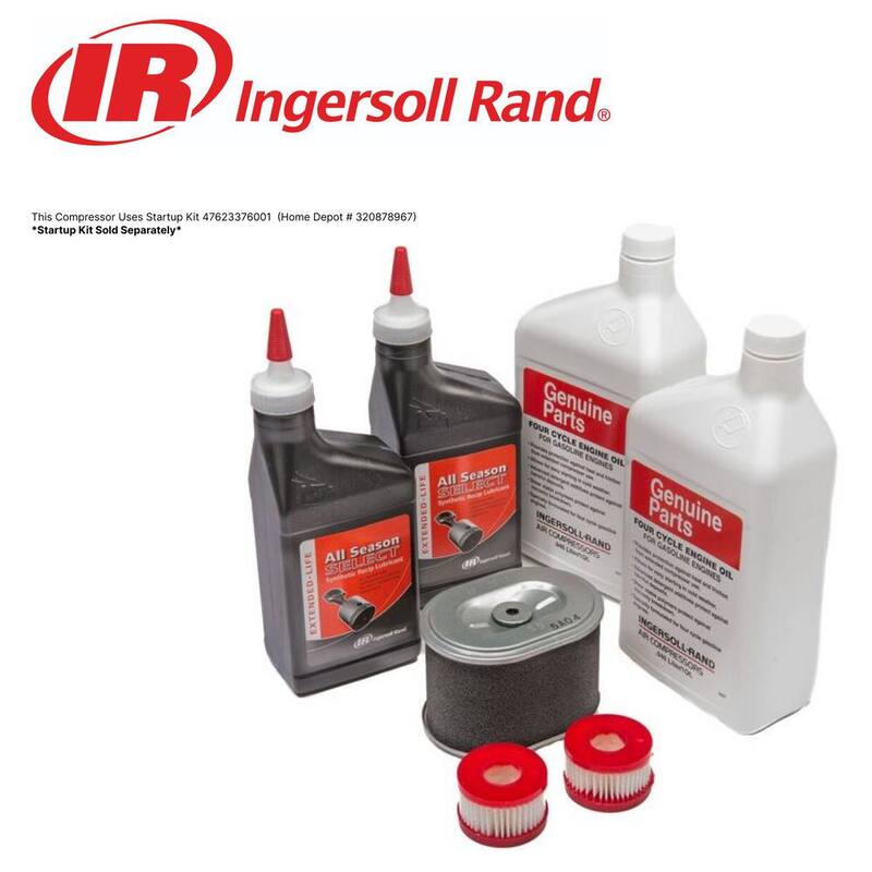 Ingersoll Rand 5.5 HP Gas Kohler Wheelbarrow Air Compressor SS3J5.5GK-WB - 47623368001