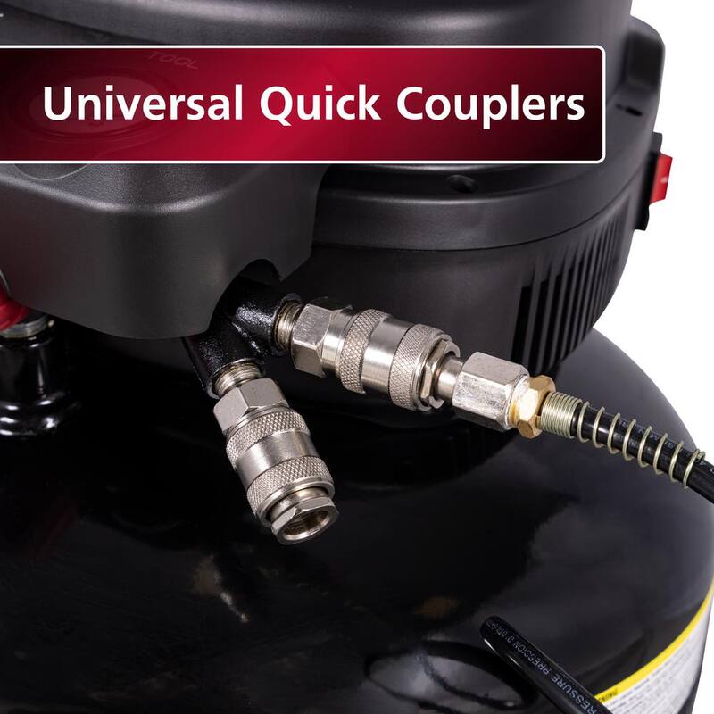 Husky 6 Gallon 175 PSI Electric Pancake Air Compressor - 0210646