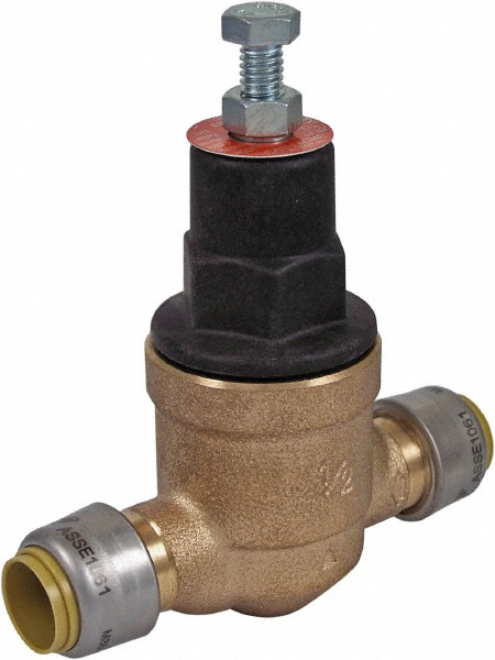 Winters 1/4" Pipe, FNPT x FNPT End Connection, Lead Free Brass Pressure Regulating Valve - SNV510LF