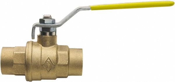 BONOMI Full Port Bi-Directional Manual Ball Valve: 1/2" Pipe, Full Port - 1715-1/2