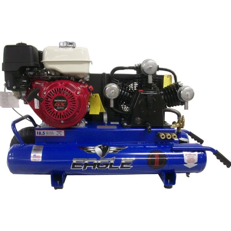 Eagle 10 Gal. Honda Gas Wheelbarrow Air Compressor - TT90G
